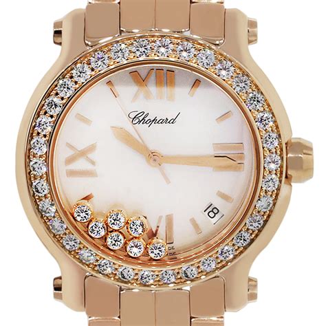 chopard happy sport diamond replica watches|chopard happy diamond watch sale.